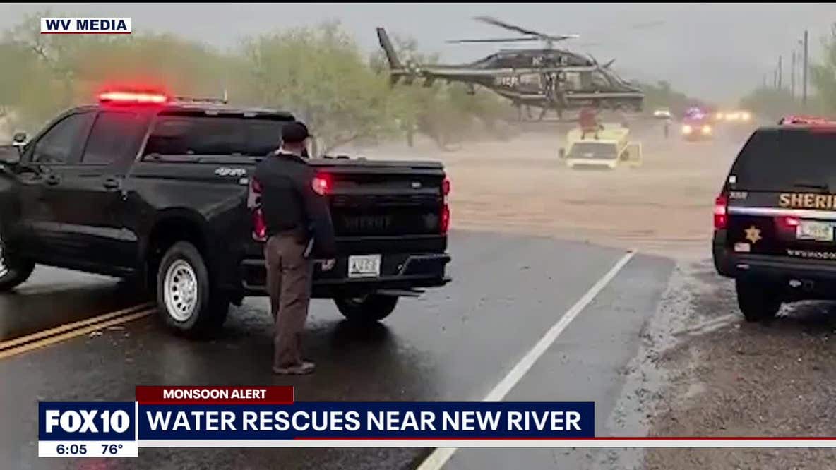 Flooding near New River prompts water rescue
